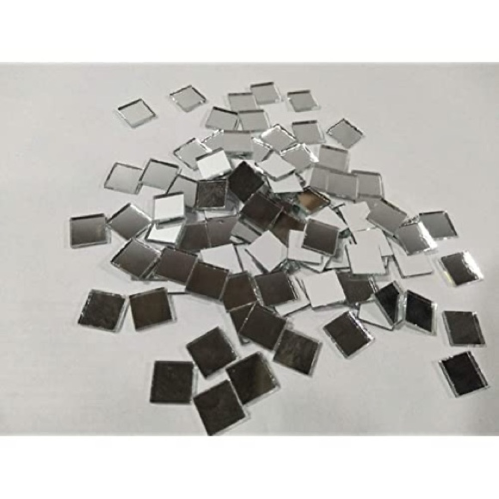 Bulk 3/4” craft mirrors 75 pieces